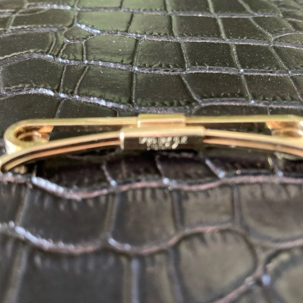 Vintage Swank Men’s Accessory Lot – Gold Filled Cufflinks, Tie Clip & Collar Bar